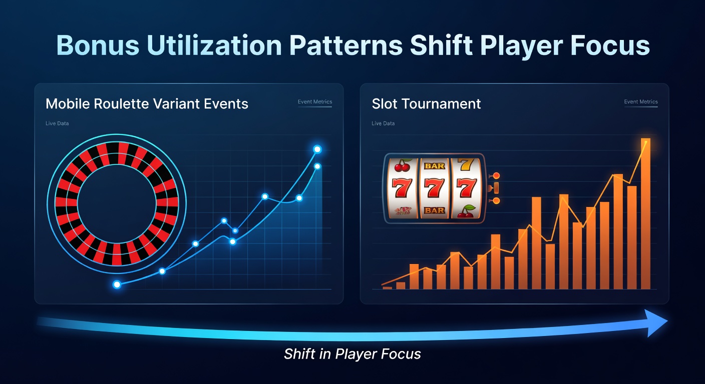 Slot tournament bracket displayed alongside mobile roulette bonus indicators during a live circuit event