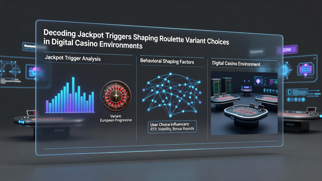 Analytics dashboard displaying jackpot trigger frequency across different roulette wheel types