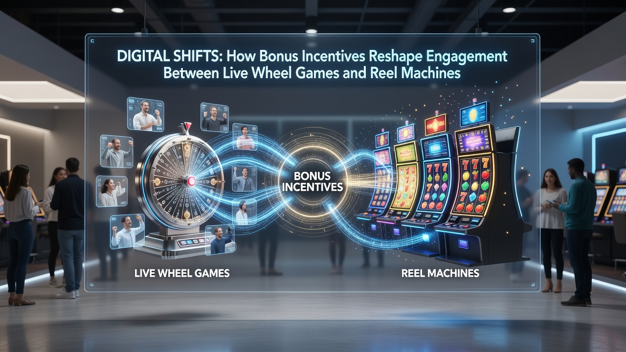 Analytics dashboard showing engagement metrics for wheel and reel games on mobile platforms