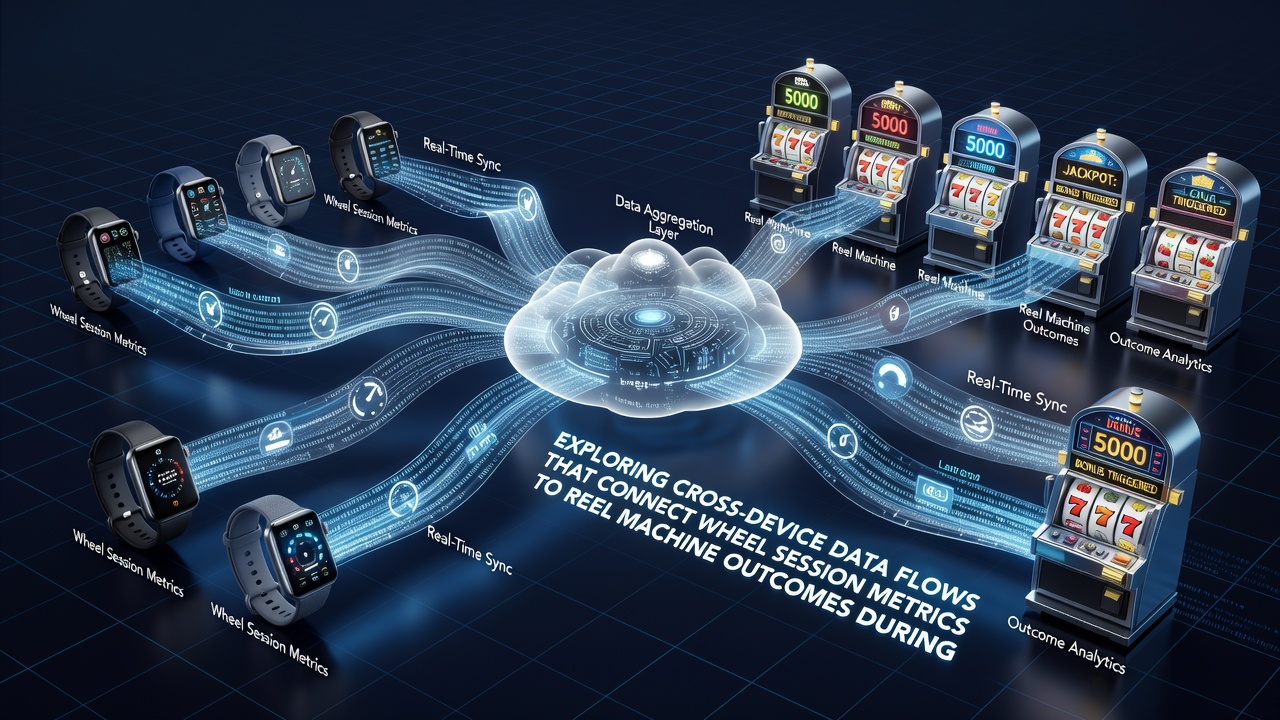 Analytics dashboard showing wheel to reel data connections during promotional campaigns
