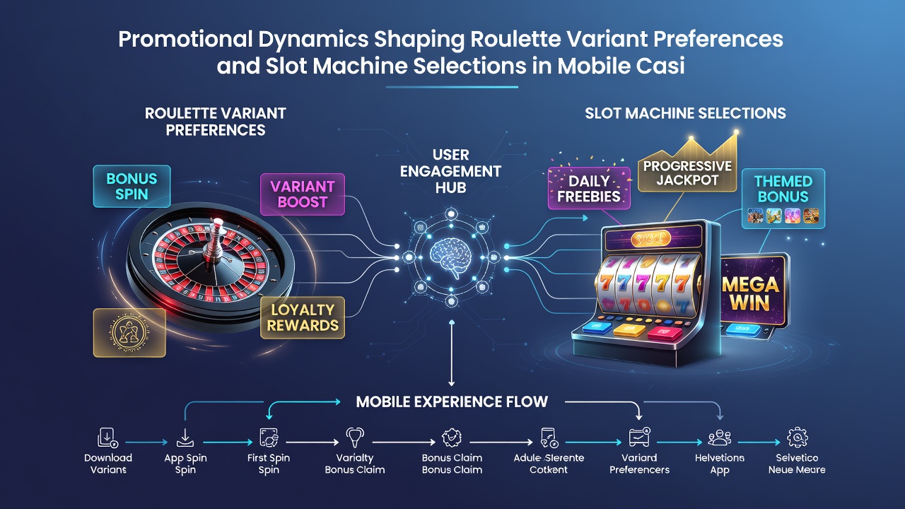 Players engaging with mobile roulette and slots during promotional events