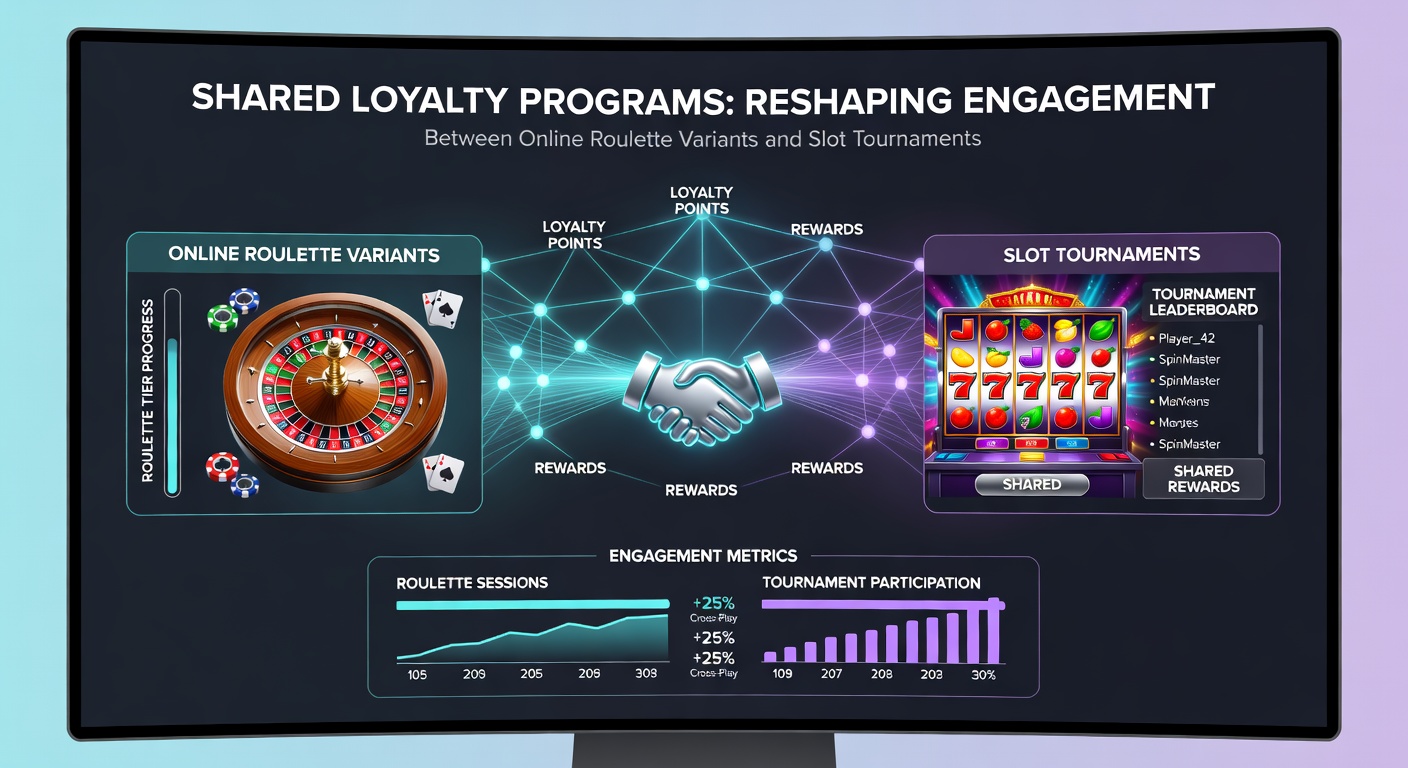 Players engaging with synchronized loyalty features during live slot tournaments and roulette sessions